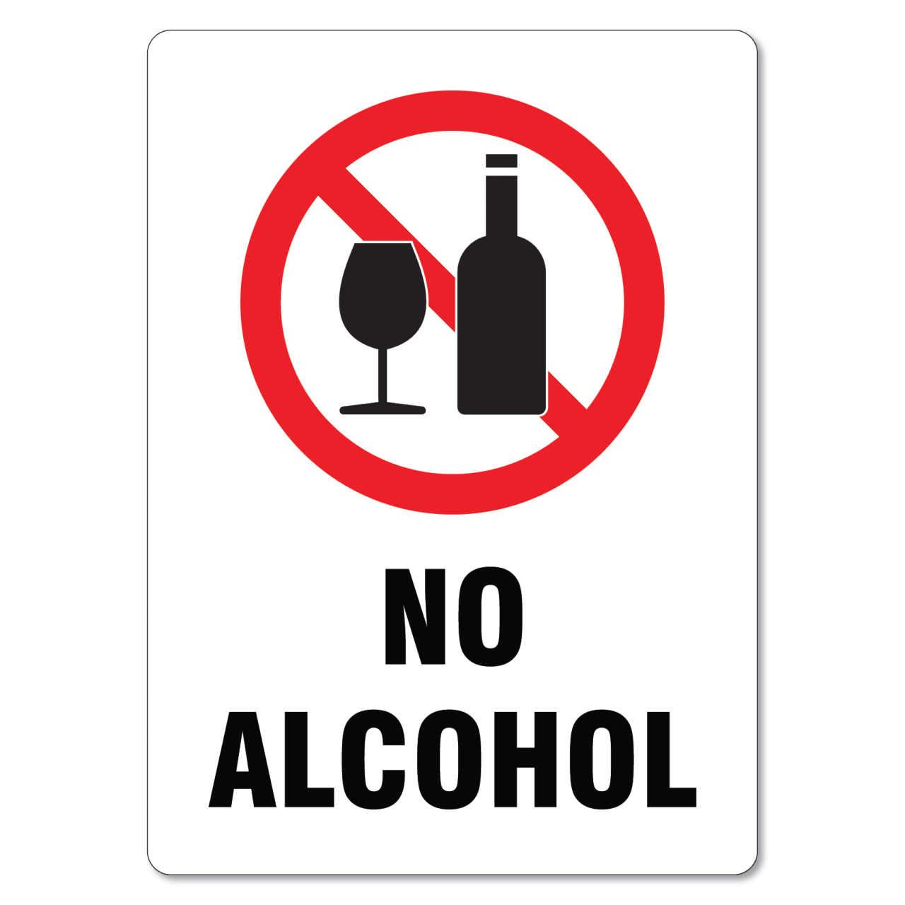 No alcohol allowed sign | Food Illustrations ~ Creative Market